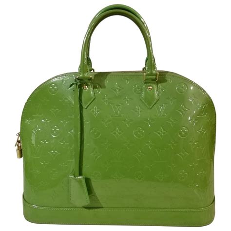 louis vuitton green purse